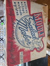 Vintage Mouli Salad Maker Slicer Chopper Shre...