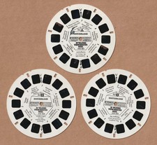 Set of three View-Master reels Switzerland 1960s