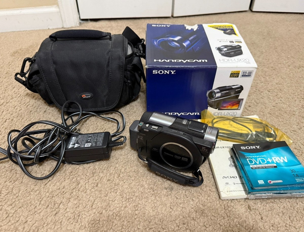 Sony Handycam HDR-UX20 DVD Camcorder for sale online | eBay