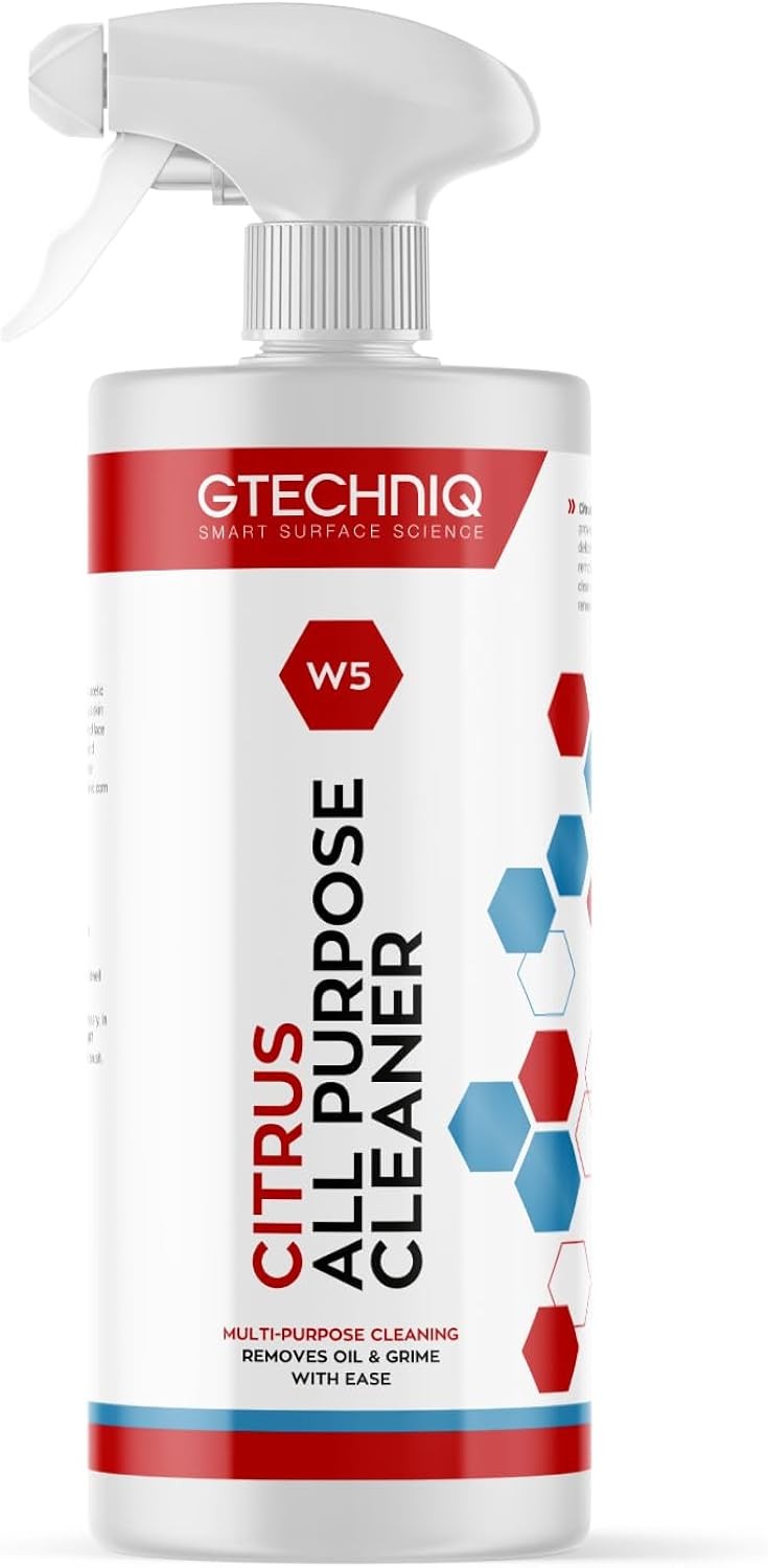 W5 All Purpose Cleaner - Car Degreaser Spray For Oil, Grease And Stain Remover. Suitable For Most Surfaces And Car Wheel Cleaner, 100% Biodegradable - Image 4