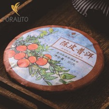 Tangerine Peel Pu'er Tea Cooked Puerh Tea Cake 357g Ripe Pu-erh Tea Black Tea