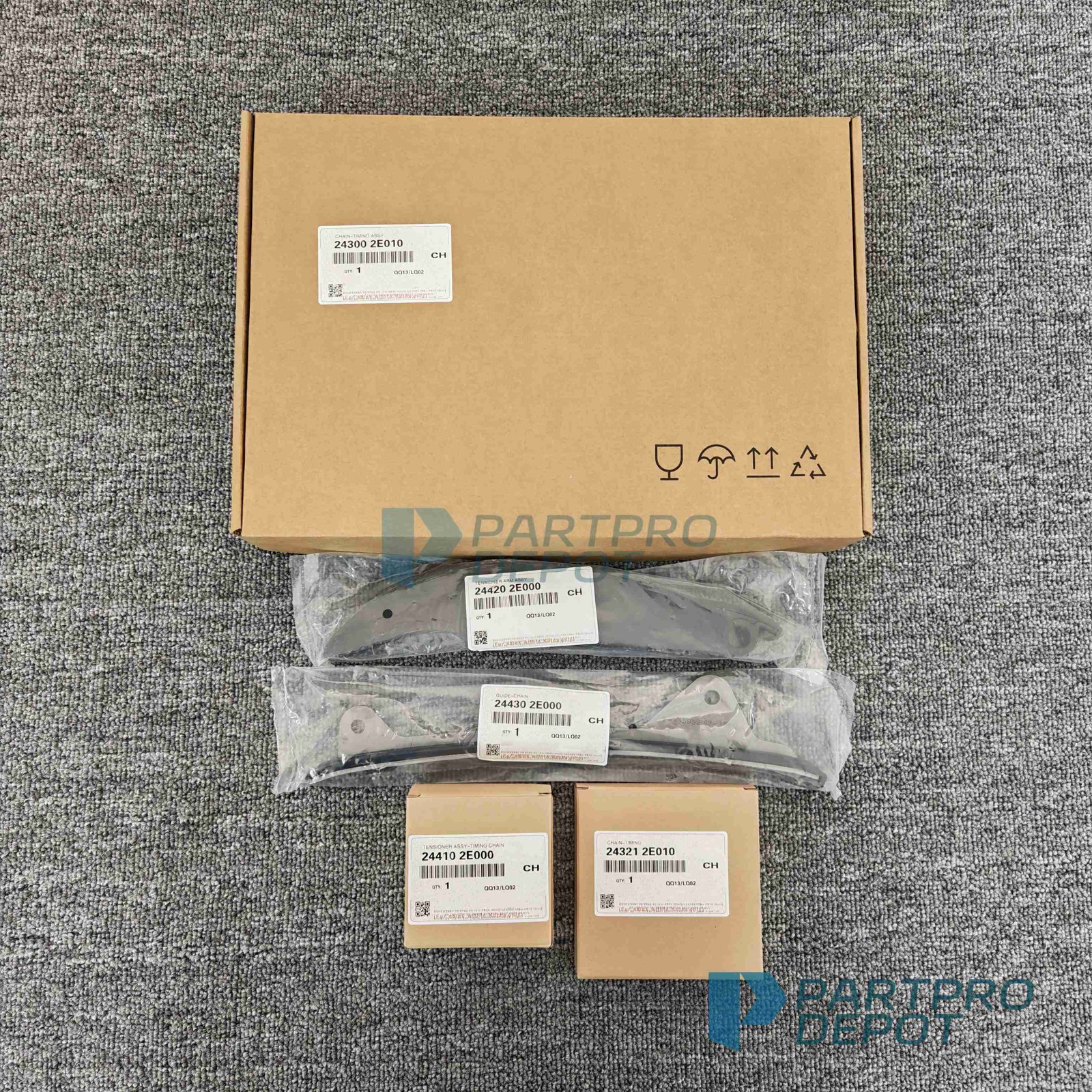 Kit Frizione Stage 2 Per 11-16 Elantra Coupe Forte Soul 1.8L 2.0L - Piastra, Disco, Cuscinetto, Allineatore - copertina