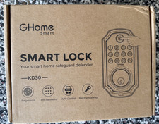 Cerradura de puerta inteligente GHome KD30, cerrojo inteligente de huellas dactilares para puerta delantera para piezas