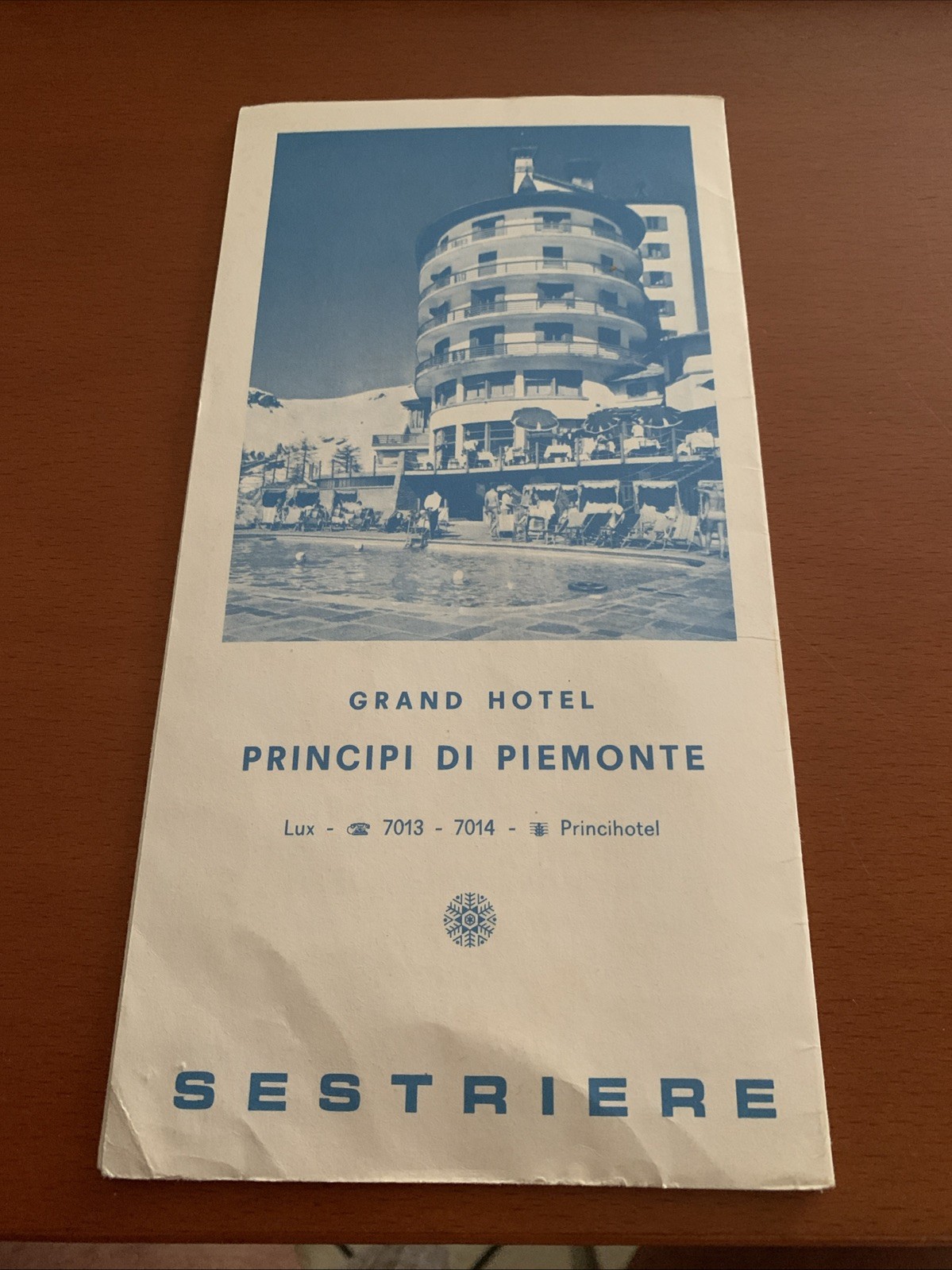 TORINO SESTRIERES - Grand Hotel Principi Di Piemonte - Depliant Turistico
