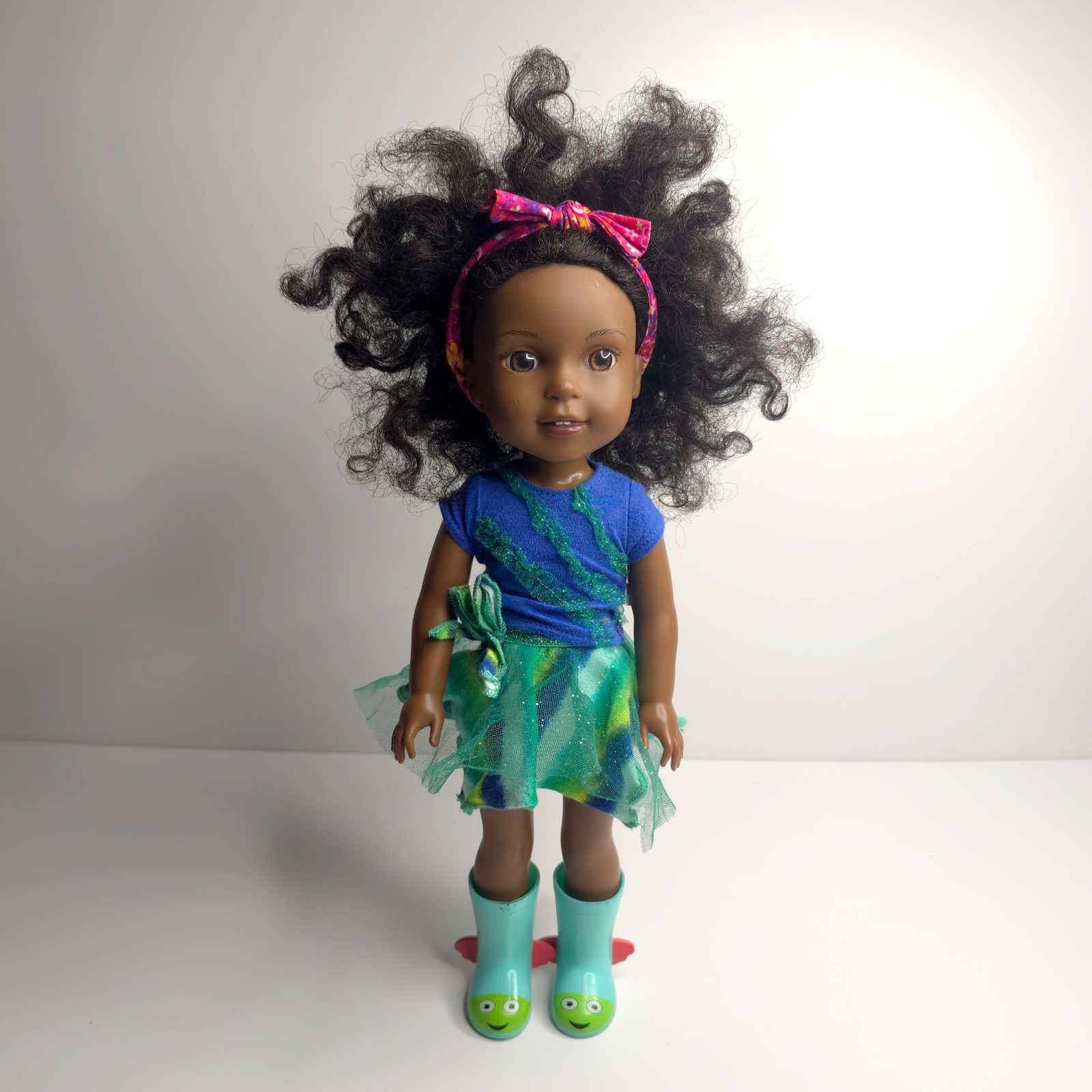 American Girl Kendall Wellie Wishers Doll 14.5"