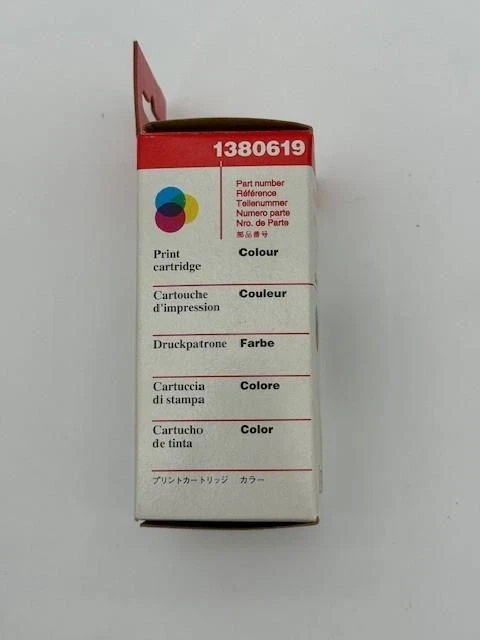 Genuine Lexmark 4076 Color Inkjet Cartridge 1380619 NEW SEALED - Image 4 of 4