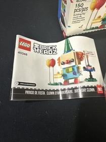 Lego Brickheadz #41590 Iron Man, #40367 Lady Liberty & #40348 Birthday Clown