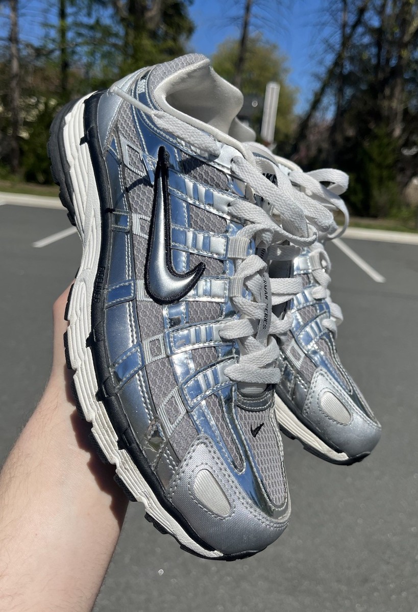 Size 9 Nike Men's P-6000 Silver Metallic | eBay