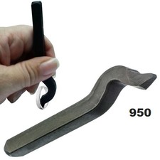 950 Stamp Marking Punch Bent Ring Stamp Punch for Silver and Platinum Jewelry