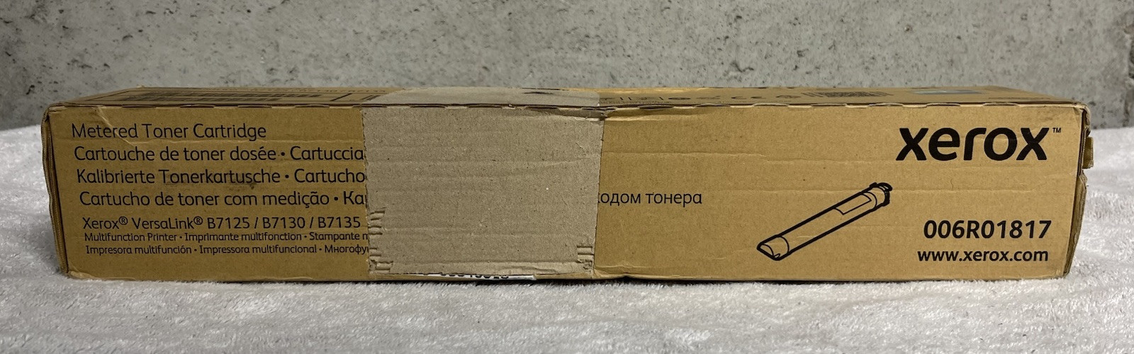 Xerox 006R01817 Black Metered Toner Cartridge VersaLink B7125