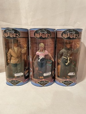 Jed Ellie Jethro Clampett The Beverly Hillbillies Action Figure Dolls 1997
