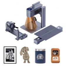 LaserPecker LP4 Dual Laser Engraver Machine 10W 4000mm/s Wood Metal Engrvaing