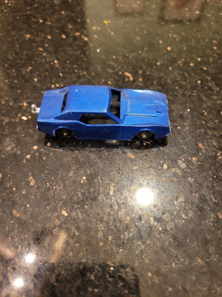1-Vintage Diecast Midgetoy Ford Torino Blue Rockford IL. USA Foto 4 de 4