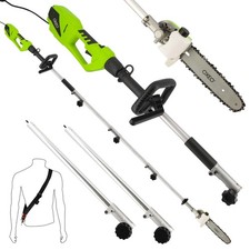 Elagueuse sur perche électrique 900W - 2 rallonges de 50cm - Embout élagueuse -