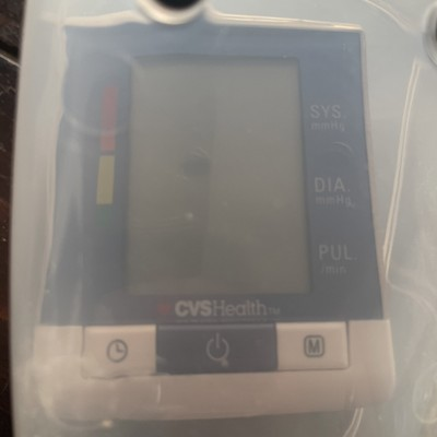 #ad Wrist Blood Pressure Monitor 400 Watt CVS HEALTH Model# BP3MY1 2ECVS Good Cond $6.00