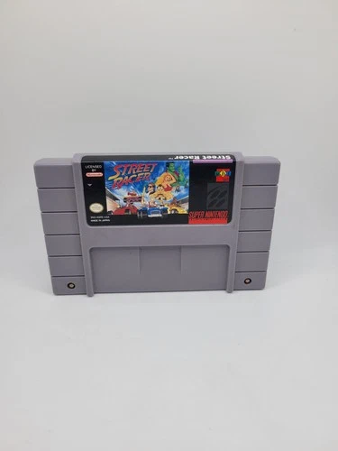 Street Racer (Super Nintendo, SNES) Authentic - Tested & Working - Fast Ship!