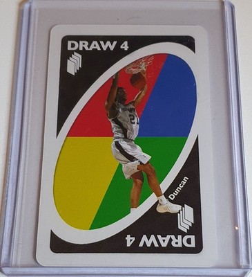 2006 Uno NBA Western Conference Tim Duncan DRAW 4 - Ready to Grade