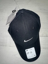 New Nike Dri-FIT Club Unstructured Featherlight Cap Black/White S/M FB5682-010