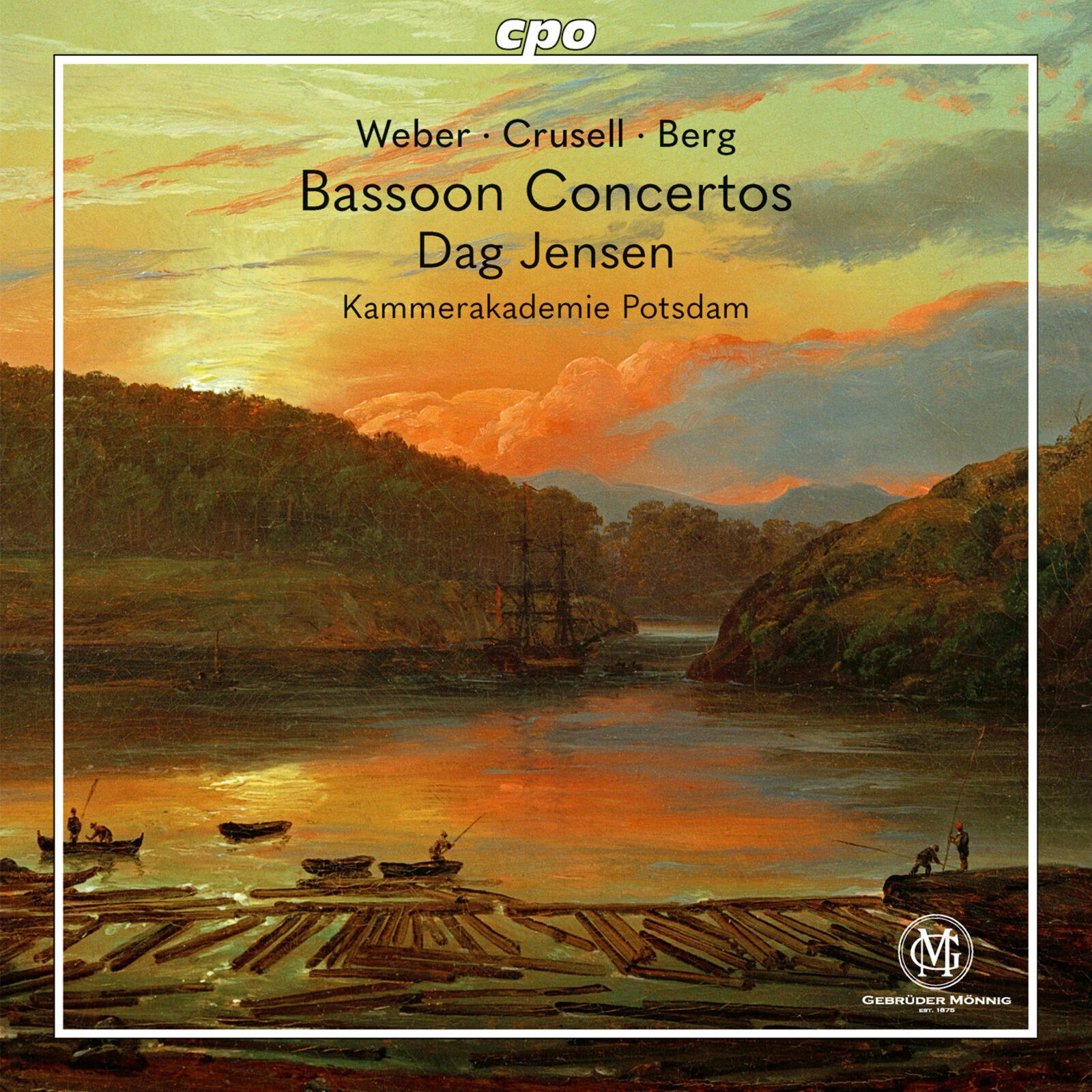 555576-2 Dag Jensen; Kammerakademie Potsdam Carl Maria von Weber; Bernhard