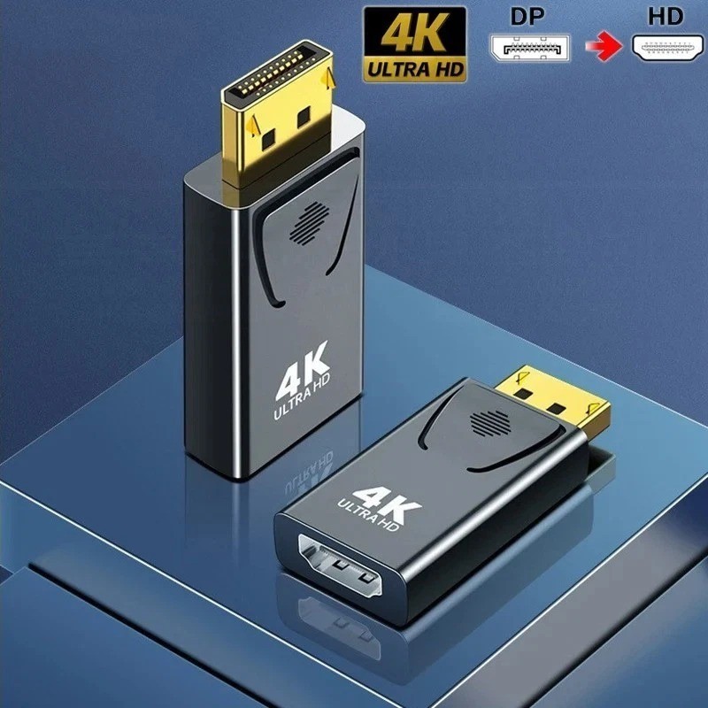 Hdmi Convert 4K Display Port to HDMI Male Female Adapter Converter DisplayPort DP to ...