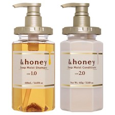 &HONEY DEEP MOIST SHAMPOO & CONDITIONER W/ MA...