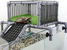 Extra Large Turtle Basking Platform, Heavy-Duty above Tank Dock Ramp for Aquat