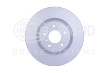 2x Bremsscheibe PRO HELLA PAGID 8DD 355 120-271 für Z33 NISSAN 350Z Roadster