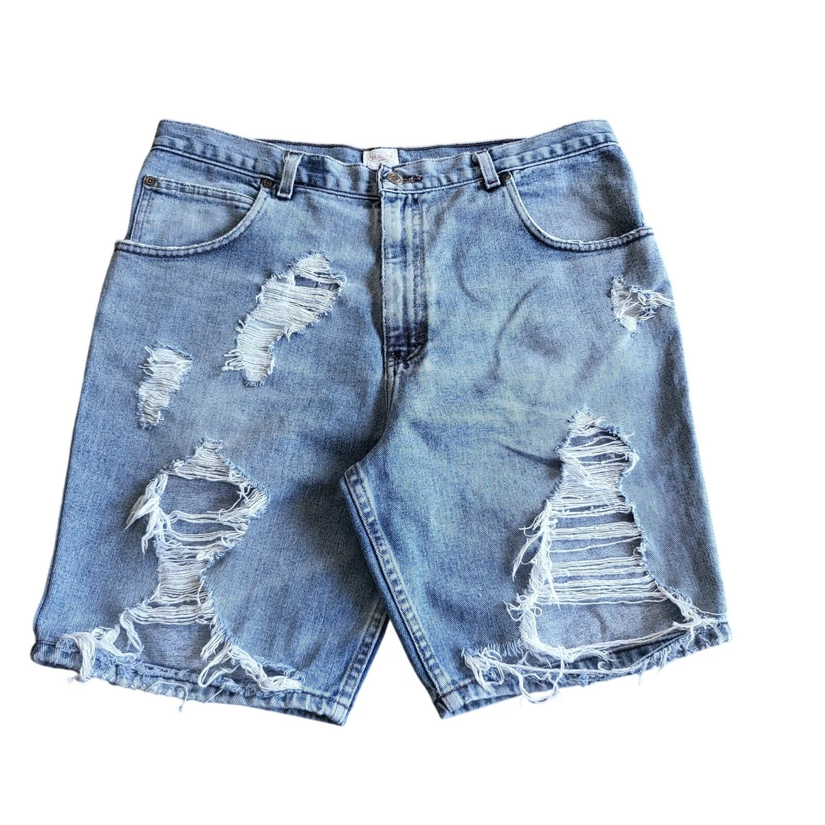 Solid Short cargo Homme Bleu insigne