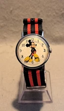 A Very Nice Vintage 1971 Mechanical Timex Mickey Mouse Watch