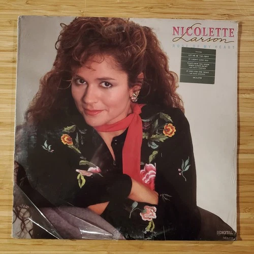 NICOLETTE LARSON - Rose Of My Heart / '80s Country SEALED LP
