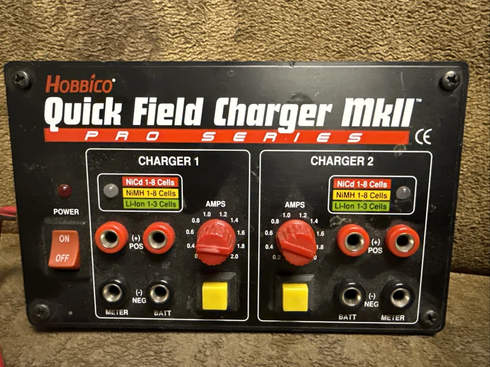 Hobbico Quick Field Charger Pro Series HCAM3000/ Untested/Parts Read!!! - Image 2 of 4