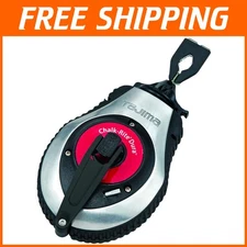 Professional Chalk Line Reel, Braided Nylon/Polyester