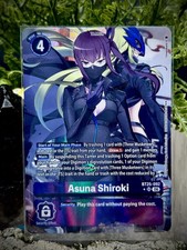 Asuna Shiroki (Alternate Art) BT25-092 Super Rare - Digimon Dual Revolution