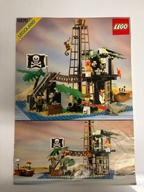 Vintage LEGO Pirates Forbidden Island (6270) Complete with figures, instructions