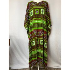 Unisex African Dashiki Tunic Kaftan Boho Festival Ethnic Top Dress up to XXL