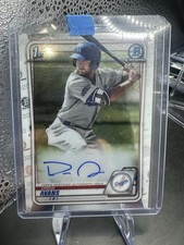 2020 Bowman Chrome - Prospect Autographs Drew Avans #CPA-DA (AU, RC)