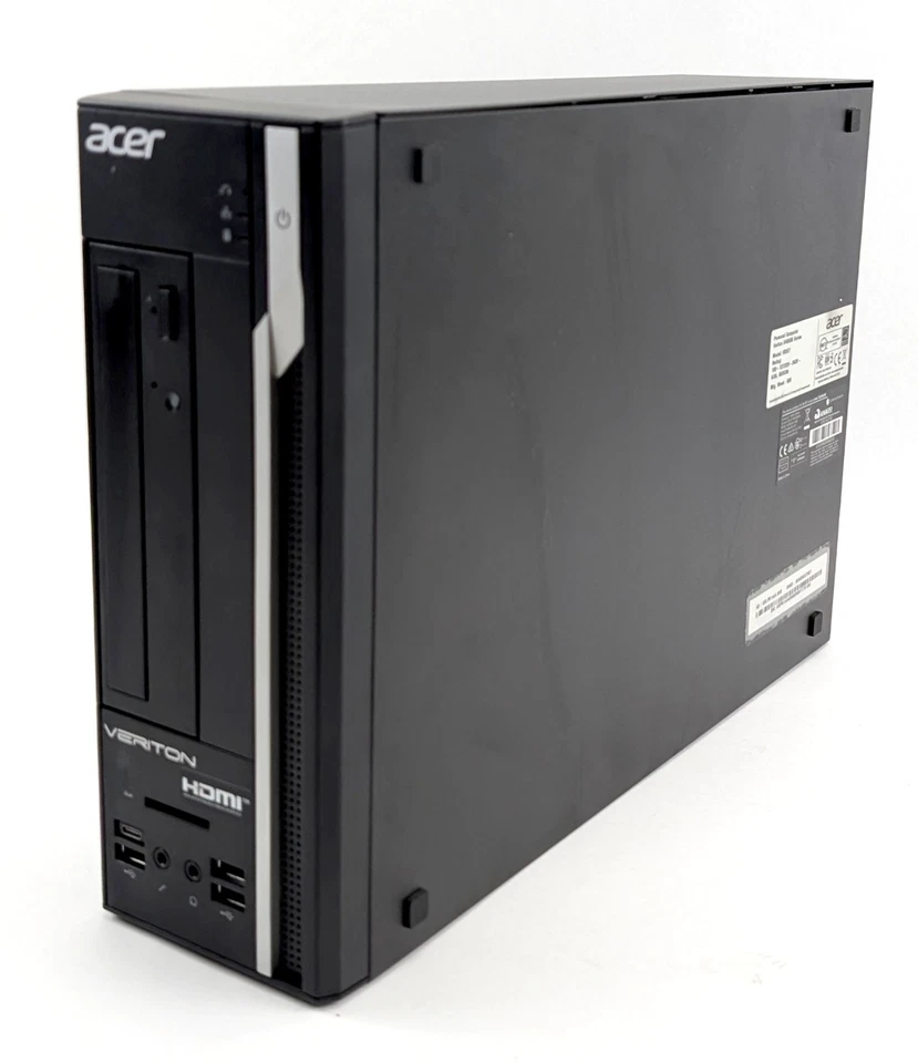 Acer Veriton X4650G VX5E1 SFF Intel i5 7400 3GHz 16GB RAM 500GB SSD Win 10 DVDRW - Image 3 of 4