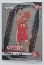 2024-25 Panini Prizm 🏀 Monopoly Card #27 Zaccharie Risacher (RC)