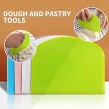 Raschietto ciotola plastica flessibile doppia faccia per pane pizza pasticceria
