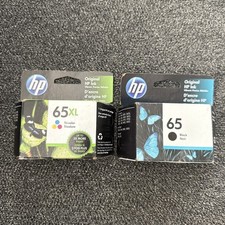 HP 65 2pack Combo Ink Cartridges 65 Black and Color NEW GENUINE