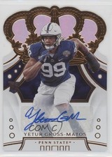 2020 Chronicles Draft Picks Crown Royale Signatures Yetur Gross-Matos Auto 9r9