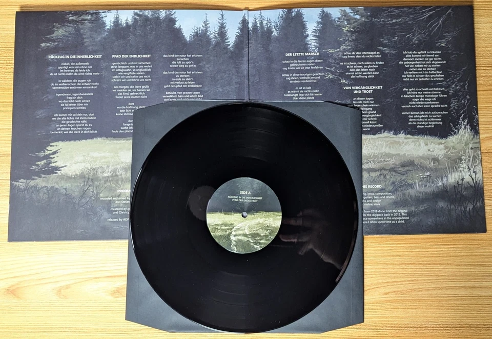 Ellende - Rückzug in die Innerlichkeit (Black Vinyl, EP) - Near Mint (NM or M-) - Bild 3 von 3