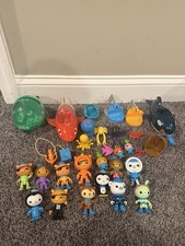 Octonauts Vehicles Figures Sea Creatures Vegimals Toy Lot