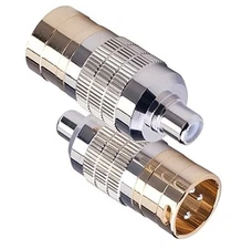 CARDAS AUDIO Clear CGA, Male XLR to Female RCA Adapter Plugs, MXLR-FRCA (Pair)