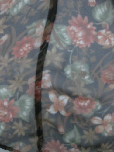 JOIE Silk VAL floral Top Blouse M black caviar LS long sleeve tunic brown $338 - Picture 10 of 11