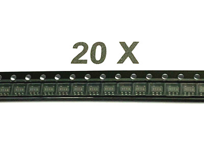 LDO Spannungsregler, out +1,8V, 80mA, in 1,8-10V,SOT25, XC6201P182MR-G, 20 Stück