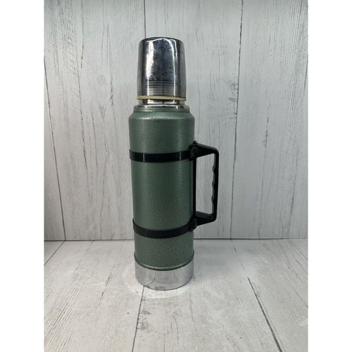 Vintage Stanley Aladdin A944B Quart Thermos 100 Cup 11 Stopper Black