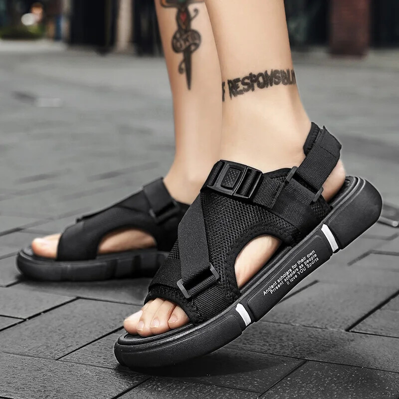 PANTOFOLA D’ORO Sandali da uomo pantofole estive casual antiscivolo fondo morbido scarpe da spiaggia