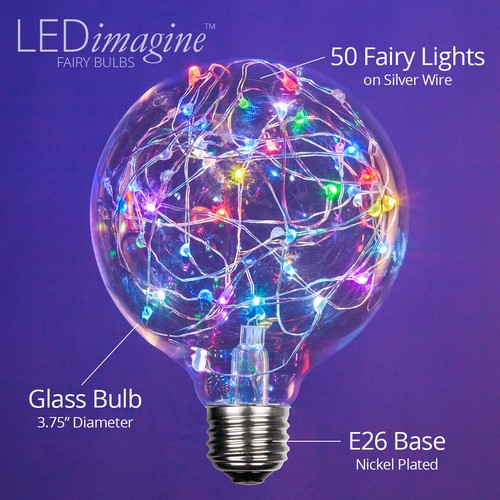 LED Fairy Light Bulb Multiple Color Home Patio Garden Globe Party Lamp Bulbs - Picture 67 of 108
