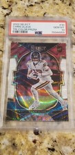 2022 Chris Olave RC #30 Select Tri-color Prizm Psa 10 Gem Mint #31/249*